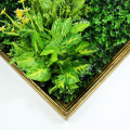 Top sale DIY removable Art 3D plant cafe wall with foliage